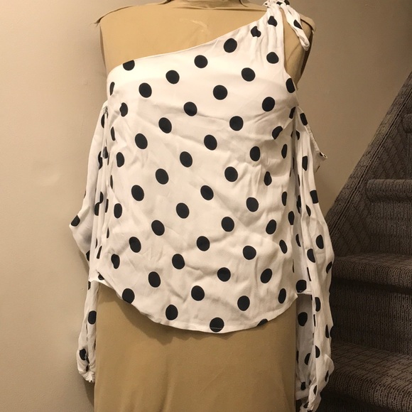 Lovers + Friends Polka Dot Blouse - Picture 3 of 6